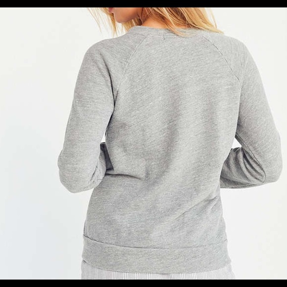 NWT Truly Madly Deeply Corset Tie Sweatshirt M - Picture 3 of 4